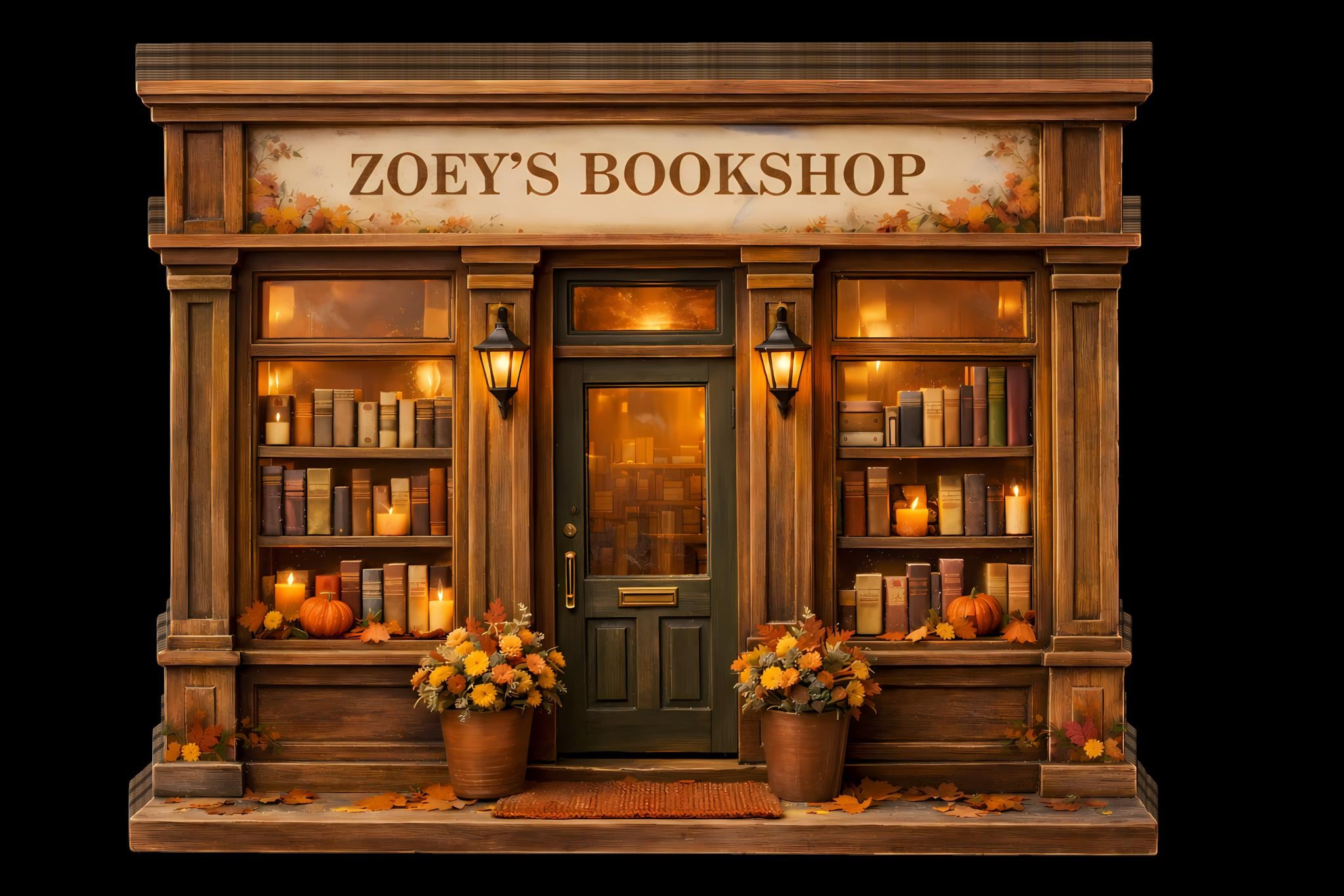 Personalized Bookshop Wooden Block Set, Custom Bookstore Storefront Shelf Sitter, Reading Nook Bookshelf Decor, Book Lover Gift