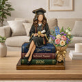 Personalized Graduation Wooden Block Class of 2026, Custom Name Grad Gift, Senior Gift, Graduation Gift for Her Him,College High School Grad