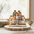 Personalized Family Wooden Block, Custom Family Name Sign, Mom and Kids Keepsake Gift, Home Decor, Mother’s Day Gift, Family Love Display