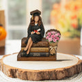 Custom Graduation Wooden Block, Senior Gift, Class of 2026